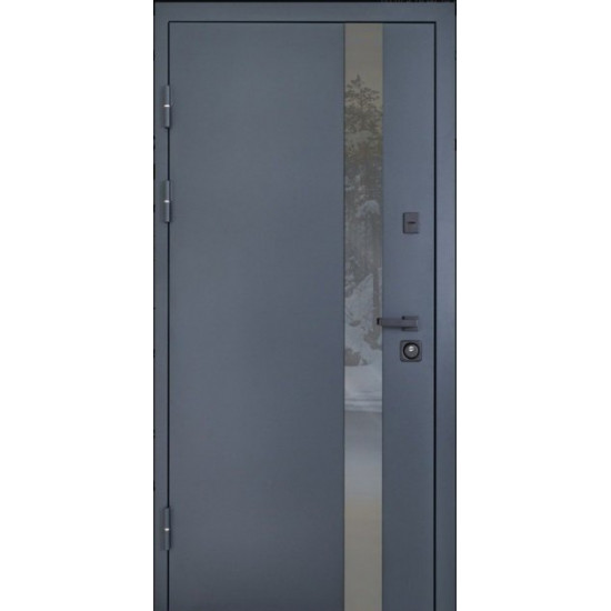 Вхідні двері ABWEHR 506 Nordi Glass для вулиці