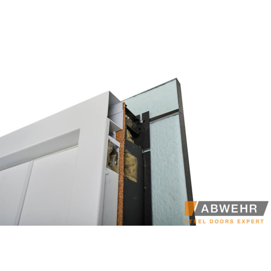 Вхідні двері ABWEHR Avenue 537 коричневі для вулиці