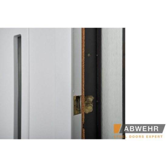 Вхідні двері ABWEHR Avenue 537 сірі для вулиці