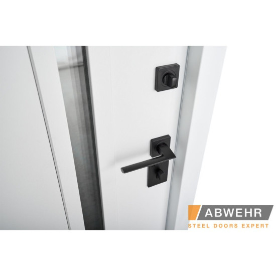 Вхідні двері ABWEHR Avenue 537 сірі для вулиці