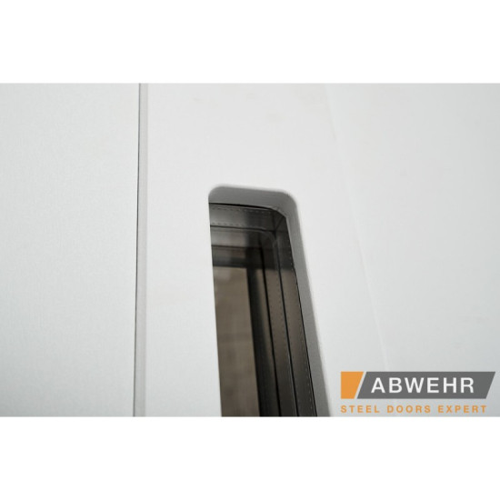 Вхідні двері ABWEHR Avenue 537 сірі для вулиці