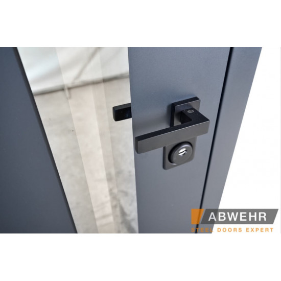 Вхідні двері ABWEHR 506 Nordi Glass для вулиці