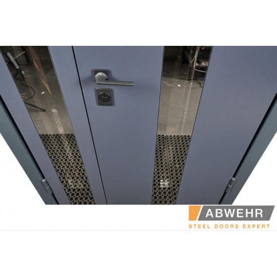 Вхідні двері 2 склопакети ABWEHR Queen для вулиці