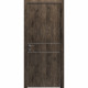 Міжкімнатні двері Rodos "MODERN" Flat-01+alum