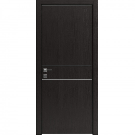 Міжкімнатні двері Rodos "MODERN" Flat-01+alum