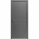 Міжкімнатні двері Rodos "MODERN" Flat-01+alum