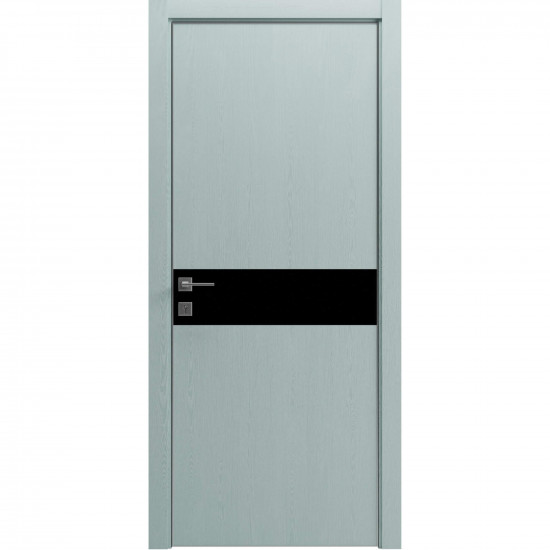 Міжкімнатні двері Rodos "MODERN" Flat-02+alum