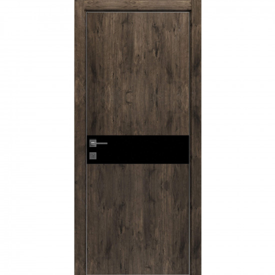 Міжкімнатні двері Rodos "MODERN" Flat-02+alum