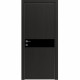 Міжкімнатні двері Rodos "MODERN" Flat-02+alum