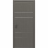 Міжкімнатні двері Rodos "MODERN" Flat-04+alum