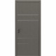 Міжкімнатні двері Rodos "MODERN" Flat-04+alum