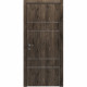 Міжкімнатні двері Rodos "MODERN" Flat-04+alum