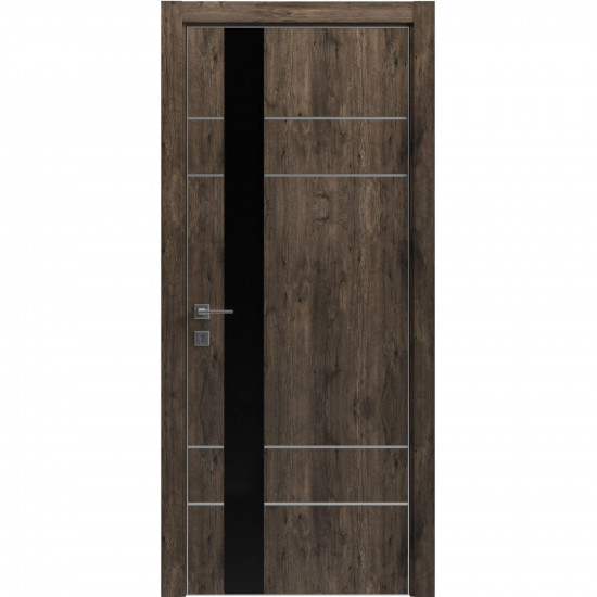 Міжкімнатні двері Rodos "MODERN" Flat-05+alum