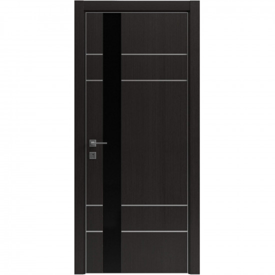 Міжкімнатні двері Rodos "MODERN" Flat-05+alum