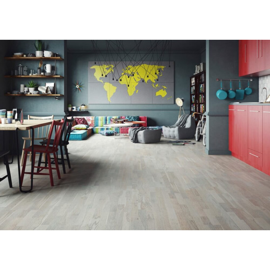 Паркетна дошка Barlinek Decor Line Дуб Alabaster Molti