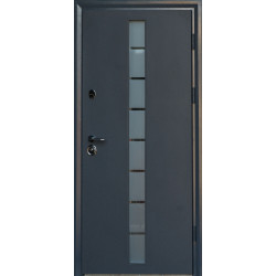 УкрСталь "Котедж" Grey-Glass 